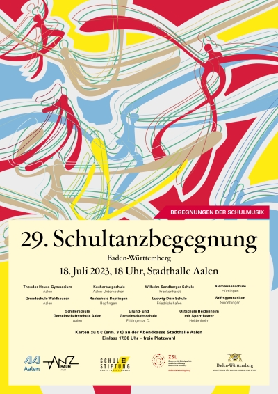 Plakat Schultanzbegegenung 2023