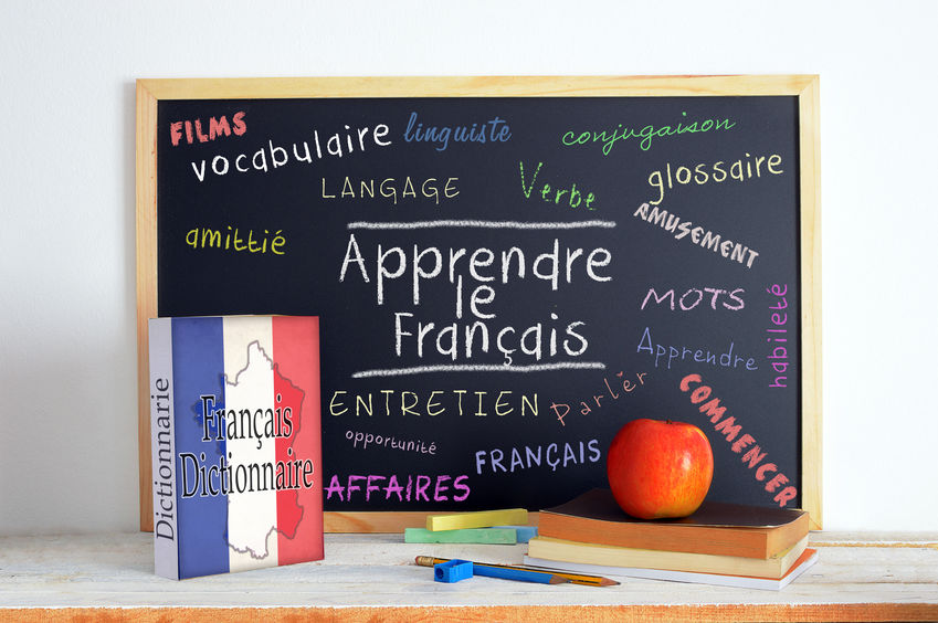 Französisch Tafel