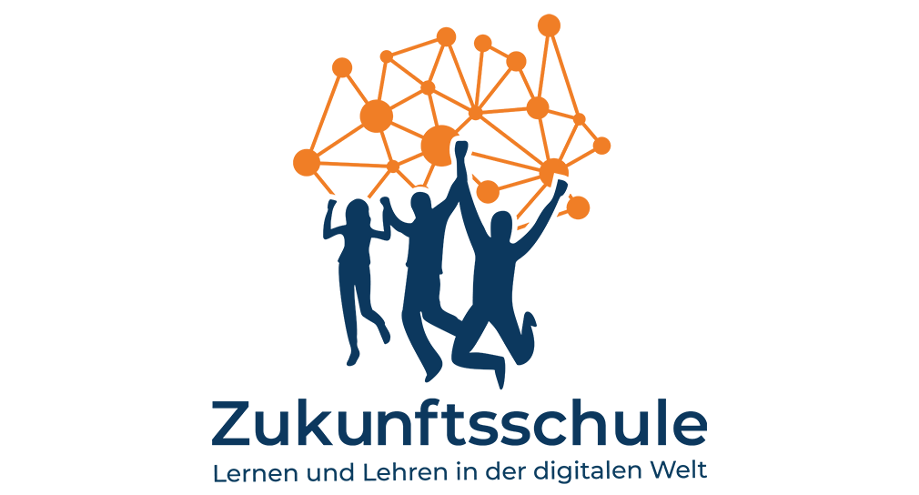 Link zur Seite Zukunftsschulen digital (Logo: Zukunftsschule, Lernen und Lehren in der digitalen Welt)