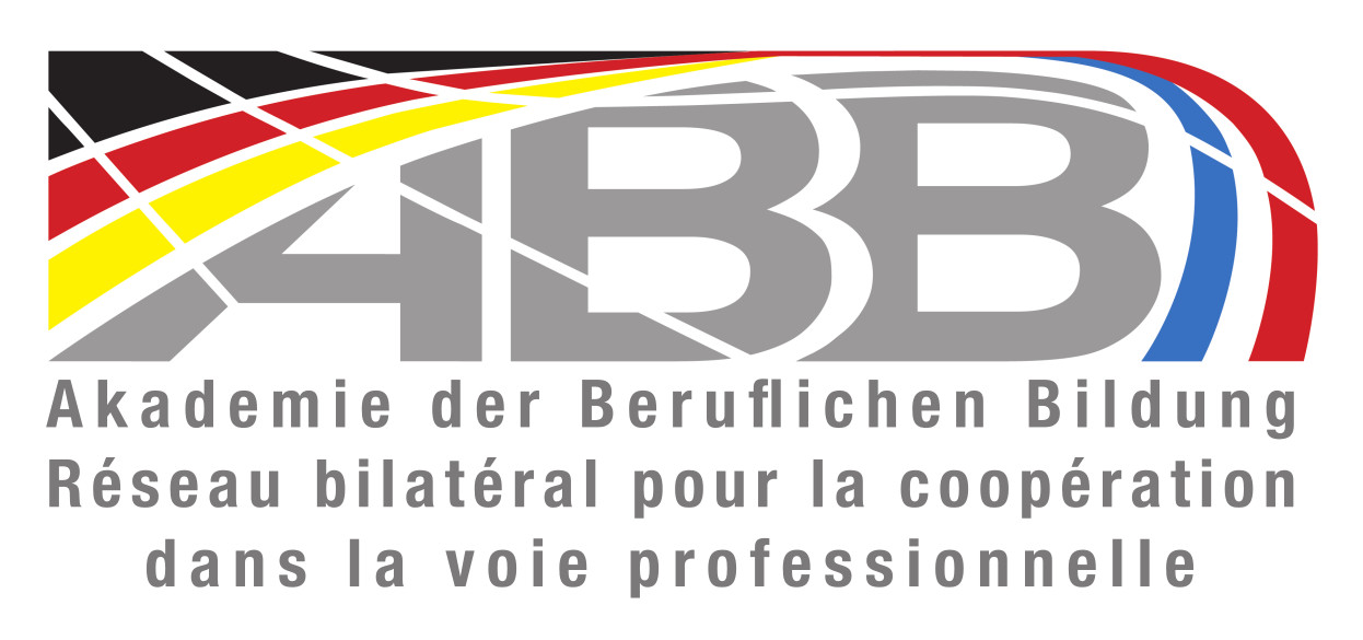 Logo der ABB: Akademie der Beruflichen Bildung. Réseau bilatéral pour la coopération dans la voie professionnelle