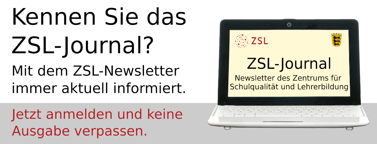 Link zur ZSL-Seite „Newsletter, Social Media, Mitteilungen“ (Grafik mit Text: Kennen Sie das ZSL-Journal? Mit dem ZSL-Newsletter immer aktuell informiert. Jetzt anmelden und keine Ausgabe verpassen.)