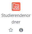 Screenshot der Aktivität Studierendenordner