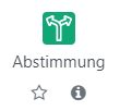 Screenshot der Aktivität Abstimmung