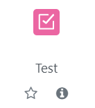 Screenshot der Aktivität Test 
