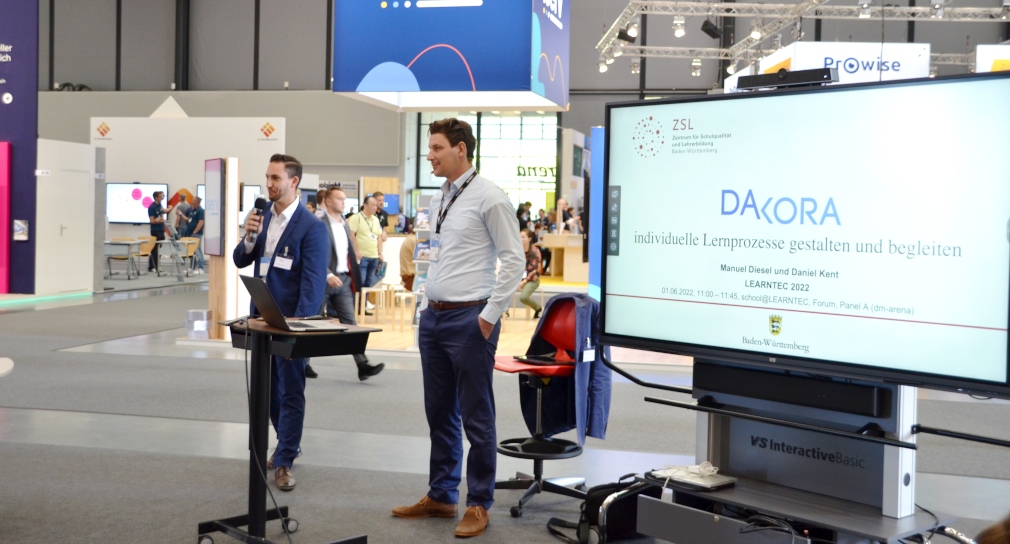 Foto: ZSL-Vortrag im Forum der LEARNTEC 2022