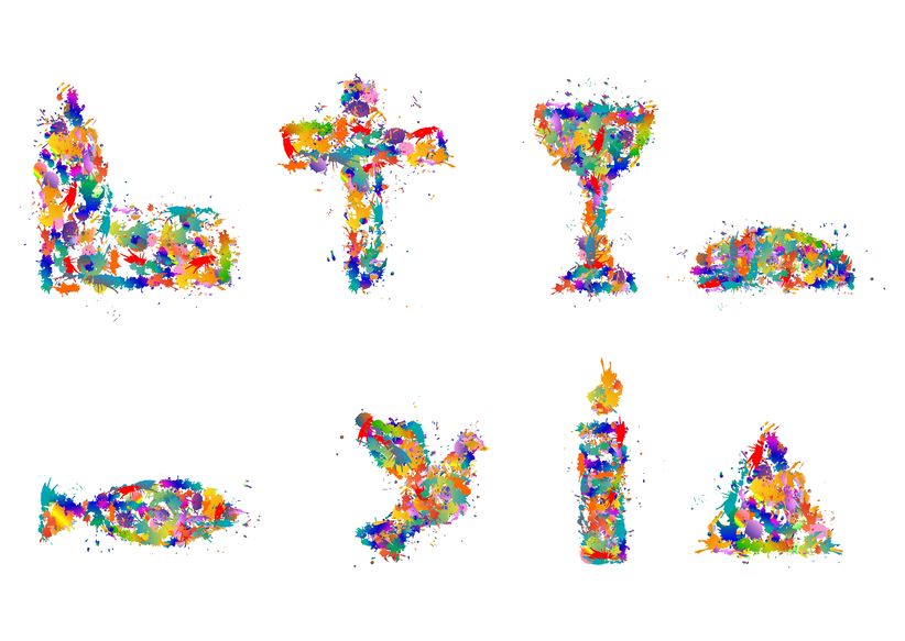 Religiöse Symbole