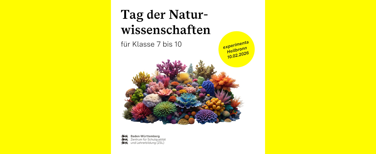 Link zur ZSL-Seite Dritter Tag der Naturwissenschaften (Foto: farbige Korallen)