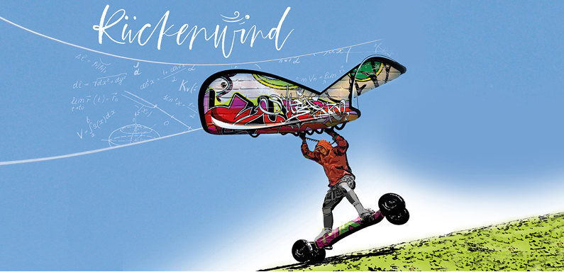 aufeinandergelegte Hände