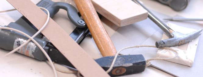 Foto: Werkzeuge im Technikunterricht