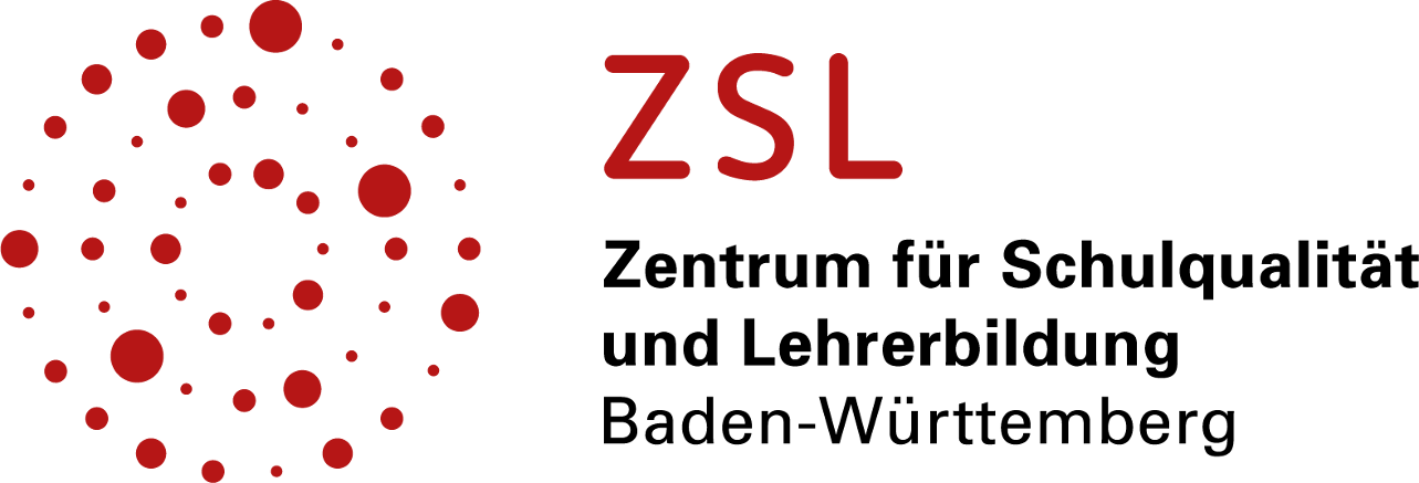 Logo des Zentrums für Schulqualität und Lehrerbildung (ZSL)