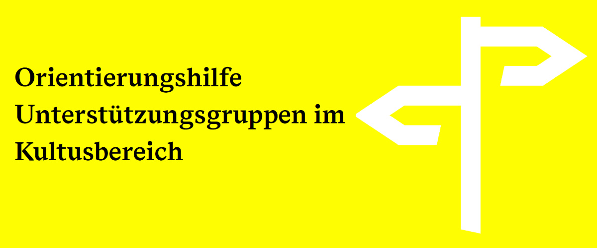 Link zur ZSL-Aktuelles-Meldung Neue Handreichung „Orientierungshilfe Unterstützungsgruppen im Kultusbereich“