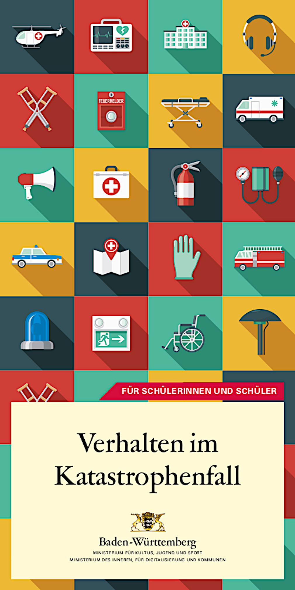 PDF-Download: Flyer „Verhalten im Katastrophenfall“