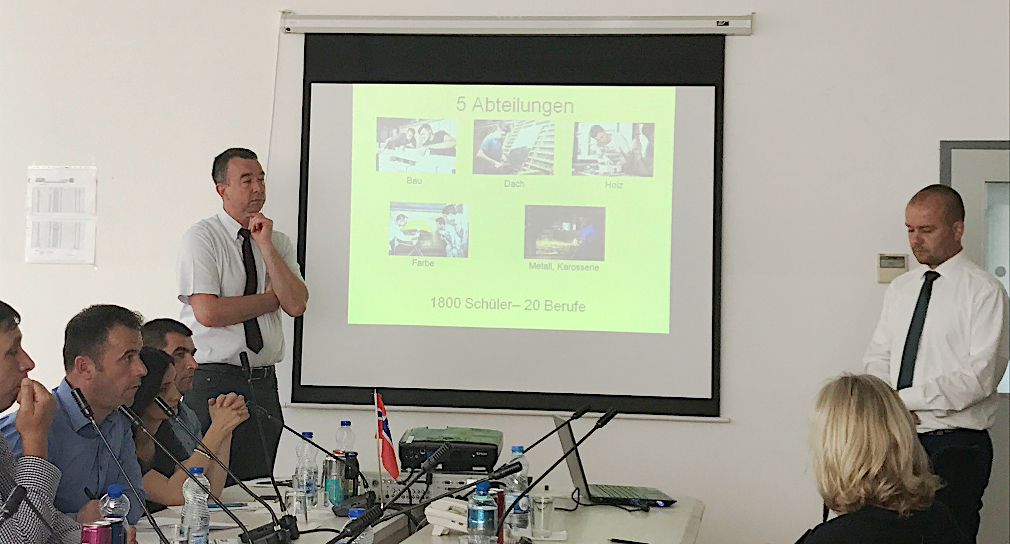 Photo: Presentation of the Center of Competence Skenderaj