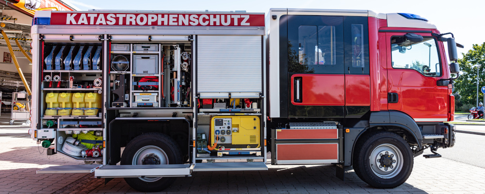 Symbolbild: Aktionstag zum Katastrophenschutz (Foto: Einsatzwagen des Katastrophenschutzes)